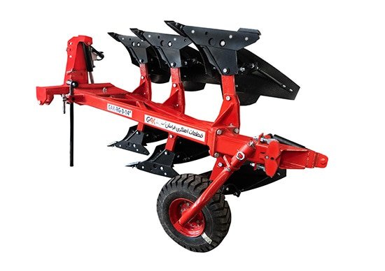 گاوآهن دو طرفه چرخش عملیاتی متقارن